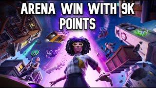 Arena Win With 9k Points (Fortnite)