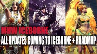 MHW ICEBORNE - ALL UPDATES COMING TO ICEBORNE PLUS ROAD MAP!! ALATREON, SEASON EVENTS AND MORE!!