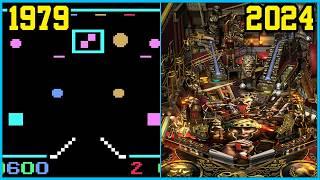 PINBALL video games evolution [1979 - 2024]