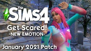 New Scared & Terrified emotions & Brave trait | January 2021 Patch Overview | The Sims 4