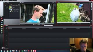 How to overlay videos in LightWorks