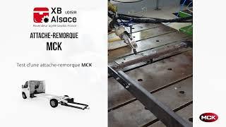 Tests de l'attelage MCK Sawiko France - XB Alsace