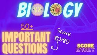 Important questions  Biology class 10 icse 2023 | Biology expected & important questions icse   |