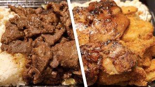 Aloha Hawaiian BBQ, Tustin/Irvine, CA - Awesome BBQ Chicken, BBQ Beef & Chicken Katsu! [4K ASMR]