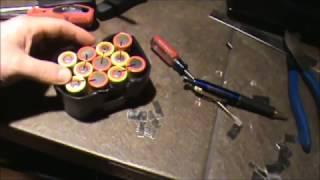 Cordless Tool Battery Pack Rebuild