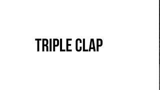 Triple Clap Sound Effect