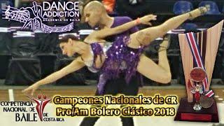Dance Addiction, Campeones Nacionales Showdance Baile Popular Pro/Am 2018 (Bolero Clásico)