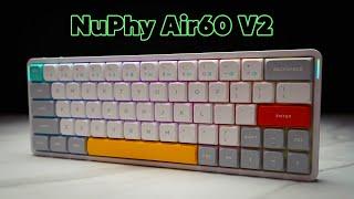 NuPhy Air60 V2 - The Smallest Mech Keyboard Gets a BIG Upgrade!!