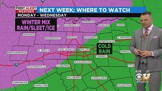 Wintry mix likely to return next week