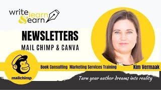 How to use MailChimp and Canva to Design Newsletters for Authors