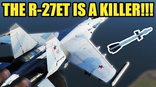 I Tested Su-27 R-27ET Heat-Seeking Missiles in DCS World BVR Dogfight