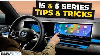 BMW i5 Try these Tips & Tricks