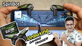 Spinbot BattleMods Ninjax Electric Edition Gaming Trigger | Unboxing Automatic fire Triggers