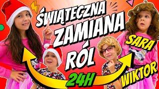 ŚWIĄTECZNA ZAMIANA RÓL_ SARA i WIKTOR ODC 217