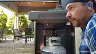 Weber Grill Genesis 2 E310 propane tank install