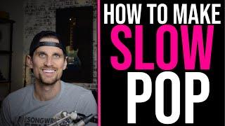 how to make SLOW pop in garageband [garageband tutorial]