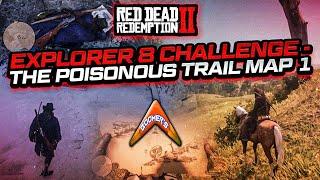 RDR2 Explorer 8 Challenge - The Poisonous Trail Map 1