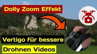 DJI Mini 2 3 4 Pro 4K Drohne Videobearbeitung Vertigo Effekt Dolly Zoom   BESSERE Drohnen Aufnahmen