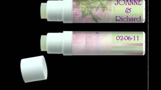 Wedding Reception Favors-Lip Balms (RFLB0102A)