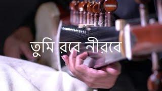 তুমি রবে নীরবে | রবীন্দ্রসঙ্গীত | Tumi Robe Nirobe | Rabindrasangeet | Instrumental | Sarod