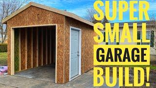 Building Alone | 10x14 Shed Start to Finish | MY DIY