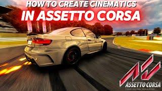 How to create Cinematics in Assetto Corsa | Drone Camera Full Guide