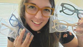 Nerdy Frames Try On Haul/Unboxing ASMR