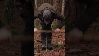 Bushcraft Saw Technique #shorts #bushcraft #survival