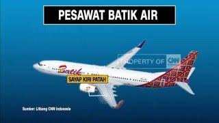 Kronologi Tabrakan Pesawat Batik Air