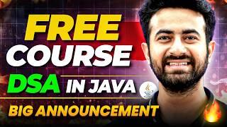 Big Update : Free Complete DSA series in Java | DSA in Java | DSA , Java