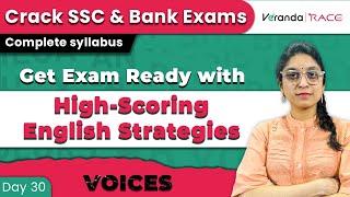 High-Scoring English Strategies | SSC & Bank Exams | Complete syllabus | Day 30 | Pallavi