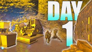 I SOLO Claimed A Broken Rathole Day 1! | Ark PvP