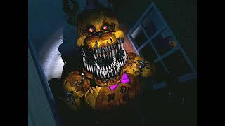 Nightmare Fredbear Singing Never Be Alone(Fnaf 4 Song) [First Ai Cover]