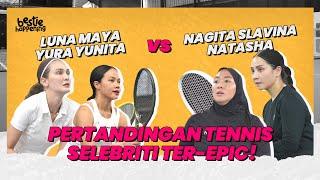 NAGITA SLAVINA, LUNA MAYA, YURA YUNITA, NIA RAMADHANI, AYU DEWI MAIN TENNIS BARENG COMMUNITY!