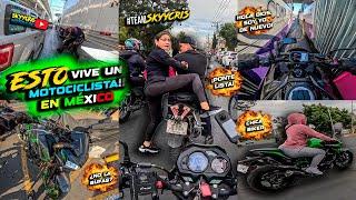 CHICA BIKER EN Z900  | SE CRUZA A LA BRAVA | NO LA BUFAS Observaciones Diarias #3 Temp 2 | SKYYCRIS