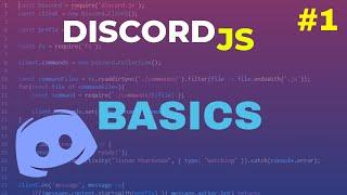 Code Your Own Discord Bot Using Discord JS - Basics | Episode 1 | 2021