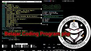 belajar membuat script program php