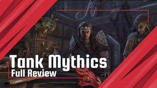 Tank Mythics Full Review | Elder Scrolls Online | Deadlands