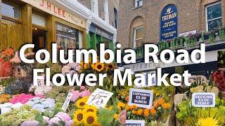 Columbia Road Flower Market London – Historic EAST END Street Market