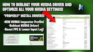 Optimise Your HIDDEN NVIDIA Settings For GAMING - Reduce Input Delay & Boost FPS!