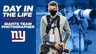 Day in the Life of a New York Giants Team Photographer