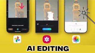 AI Editing Battle - Google Photos vs Apple Photos vs Samsung Gallery