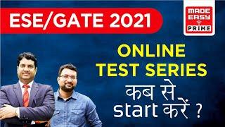 What is the Right Time To Start Online Test Series (2021)? | MUST WATCH | by Mr. B. Singh |MADE EASY
