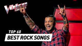 The BEST ROCK Blind Auditions on The Voice!