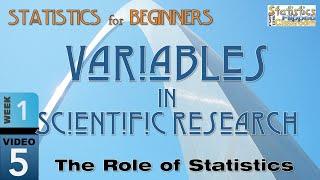 Using Variables in Science – The Foundations of Statistical Analysis and Scientific Testing (1-5)