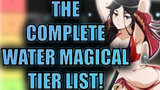 WATER MAGICAL UNITS SUCK!??? The Water Magical Tier List! (Danmemo)