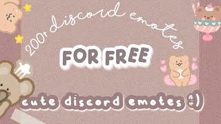 200+ server emojis/emotes for your discord server  | free to use (f2u)