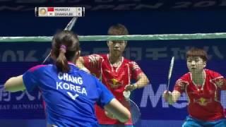 Thaihot China Open 2016 | Badminton F M1-WD | Huang/Li vs Chang/Lee