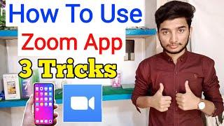 How to Use Zoom App for Online Classes - How to Use Zoom App in Pakistan - Zoom App kaise Use kare