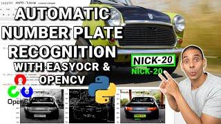 Python ANPR with OpenCV and EasyOCR in 25 Minutes | Automatic Number Plate Recognition Tutorial